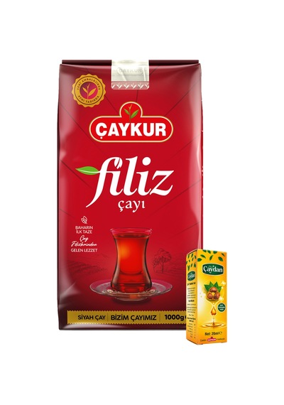 Filiz 1kg Dökme Çay Ve Çay Tohumu Yağı Seti