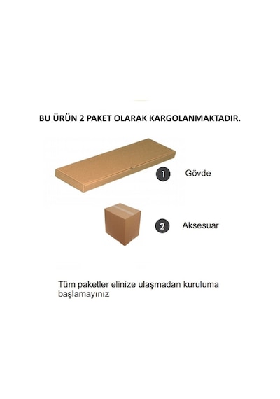 Ka1202db Yuka Konsol Ve Tv Sehpası Safirmeşe - Beyaz 120cm