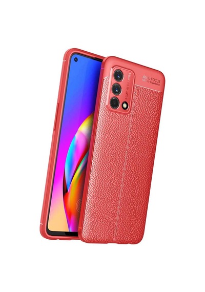 Newface Oppo A74 4g Kılıf Auto Focus Kapak - Kırmızı Evimdeyokyok