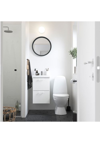 Ikea Tvällen Lavabo, Beyaz, 44x43x5 Cm