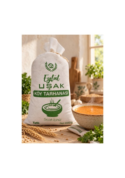 Uşak Eylül Tatlı Köy Tarhanası El Yapımı 1000 G