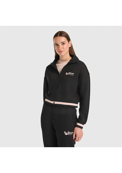 New Balance Nb Lifestyle Women Full Zip Kadın Ceket Siyah