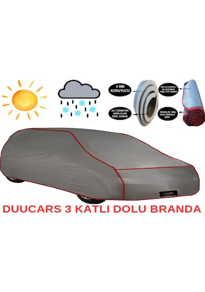 3 Katlı Dolu Darbe Koruyucu Cupra Formentor Araba Brandası Oto Branda Araba Çadırı