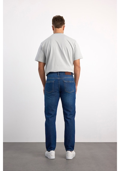 76094-73602 Erkek Tapered Fit Mıd Waıst Slim Leg Denim Pantolon 76094-73602 Buz Mavisi 76094-73602 Erkek Tapered Fit Mıd Waıst Slim Leg Denim Pantolon 76094-73602 Buz Mavisi