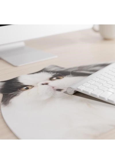 Mustard Şişman Kedi Mouse Pad