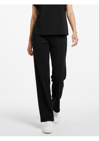 Xint Siyah Pamuk Dokulu Oversize Sweat Pantolon 470535