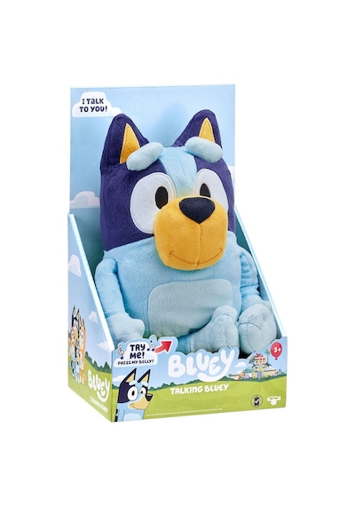Moose Toys Bluey Türkçe Konuşan Peluş Figür 35cm 17631 Çok Renkli