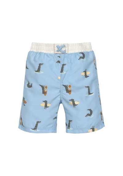 Lassig Crocodile Uv Korumalı Mayo Şort Sky Blue Mavi