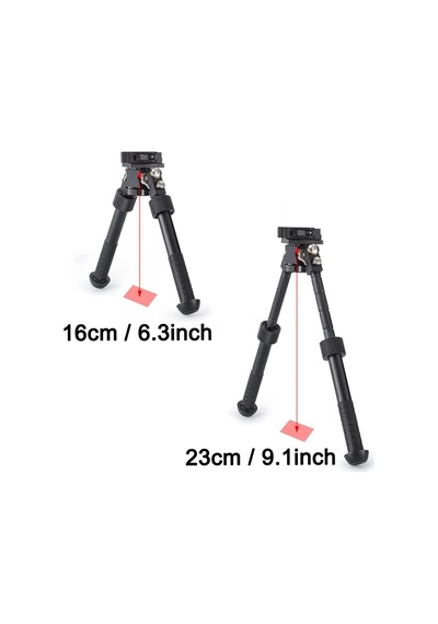 Super X Tac Picatinny Rail 22 Mm Hareketli Bipod Çok Renkli 34910489