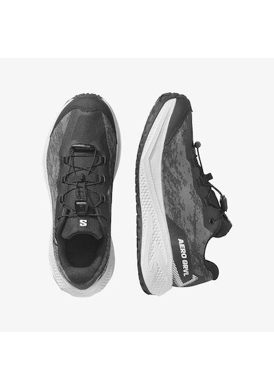 Salomon Aero Grvl Wp J Black/white/black Çocuk Ayakkabı L49184900 Siyah