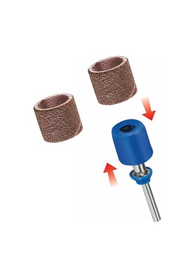 Dremel Sc407 Ez Speedclic Zımparalama Mandreni ve Zımparalama Ban