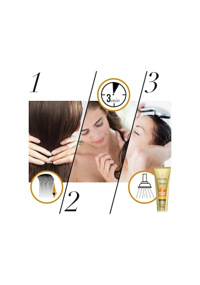 Pantene 3 Minute Miracle Dökülmeye Karşı Koruma Saç Bakım Kremi 200 ML