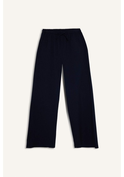 Defacto Wıde Leg Çift Cepli Normal Bel Standart Boy Pantolon F6249AX25AU