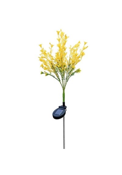 2 Adet Güneş Enerjili Suya Dayanıklı Bahçe Çim Yolu Peyzaj İçin Led Işıklı Kolza Tohumu Çiçeği Lc-105 Lc-105