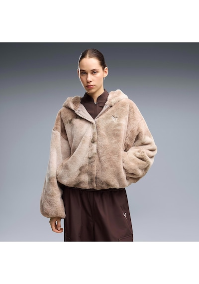 Puma Highloft Kadın Bej Polar Ceket 637142-81 Krem