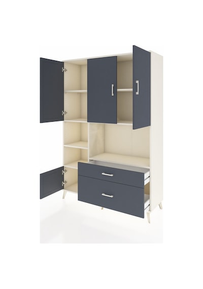 Hyperion Dolap 7 Raflı 2 Çekmeceli 5 Kapaklı 132x44x195 Aytaşı-antrasit/antrasit Antrasıt/antrasıt Hyperion Dolap 7 Raflı 2 Çekmeceli 5 Kapaklı 132x44x195 Aytaşı-antrasit/antrasit Antrasıt/antrasıt