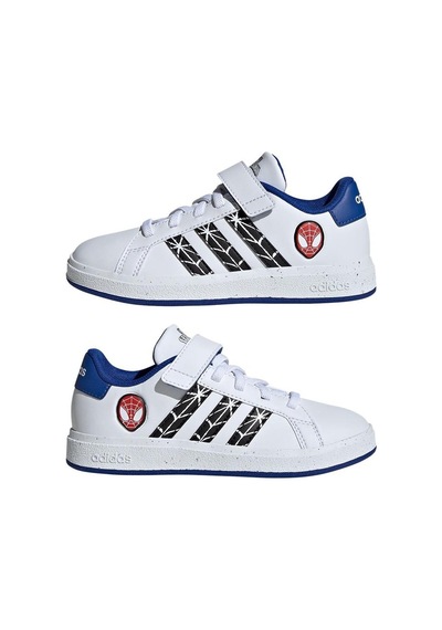 Adidas Çocuk Grand Court Spıder-man El K Spor Ayakkabı If0925-beyaz Beyaz