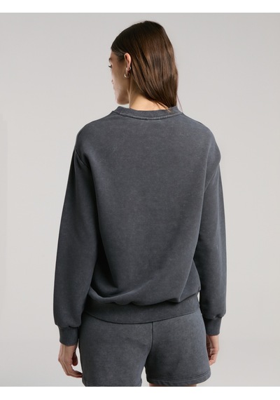 Everlast Authentic Boxing Wmn Antrasit Kadın Sweatshirt Antrasit