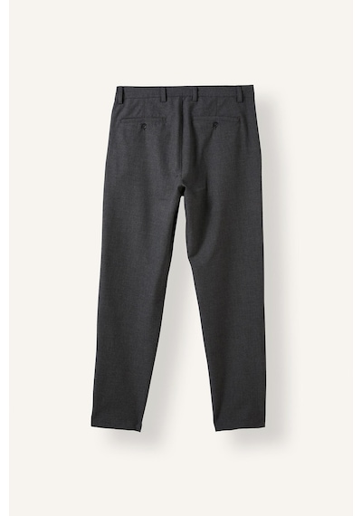Defacto Tailored Fit Düz Paça Her Yöne Esneyen Yumuşak Tuşe Cepli Pantolon C7508ax26auar163 Antrasit-ar163