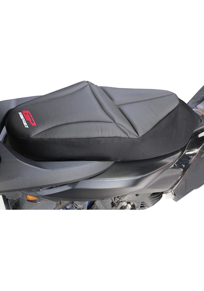 Gp Kompozit Yamaha Nmax 125 / 155 2015-2026 Uyumlu Fileli Motosiklet Konfor Sele Kılıfı Siyah
