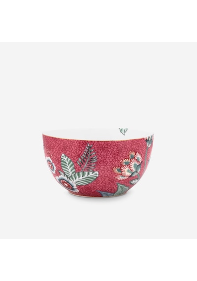 Kırmızı Porselen Çorba Kasesi 12 Cm