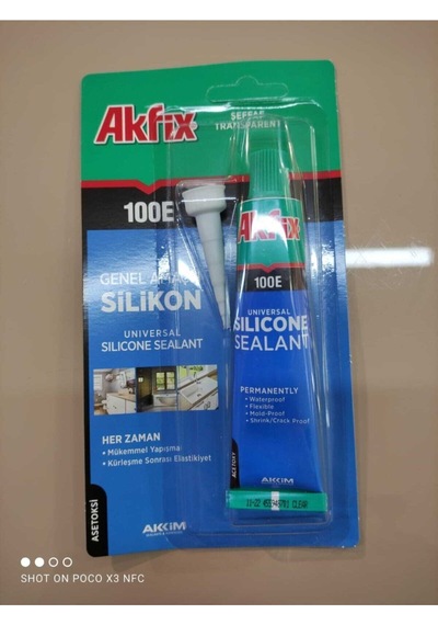 Şeffaf Tüp Silikon 50 Ml