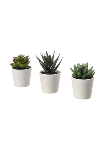 Ikea Fejka 3 Adet 6 Cm Saksılı Kaktüs Seti Yapay Çiçek Bitki