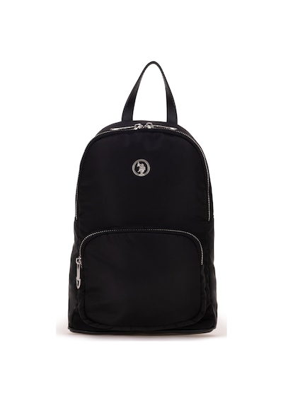 U.S. Polo Assn. Kadın Siyah Kapitone Sırt Çantası 50300295-VR046