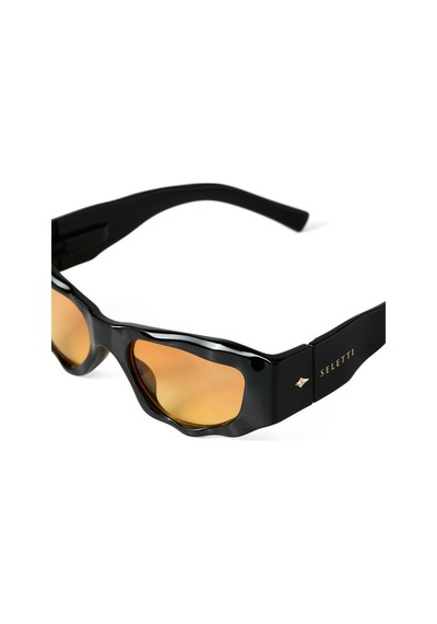 Seletti X Okkia Colorada Sarı Gradyan Güneş Gözlüğü Siyah