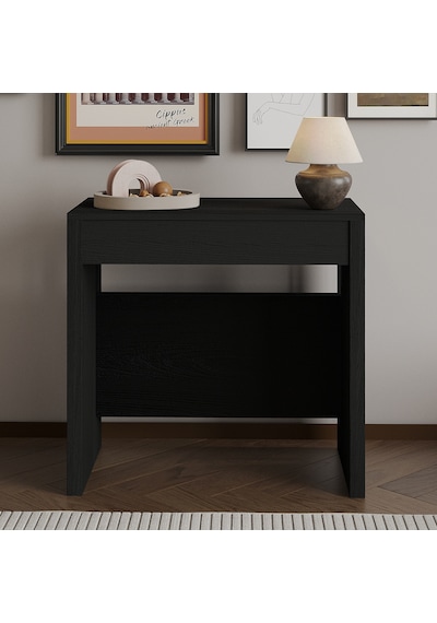 İnarch Dizayn Nivo Modüler Açılır Yemek Masası Modern Dresuar & Çok Amaçlı Masa,kapalı 44 Cm - Açık 116 Cm Siyah İnarch Dizayn Nivo Modüler Açılır Yemek Masası Modern Dresuar & Çok Amaçlı Masa,kapalı 44 Cm - Açık 116 Cm Siyah