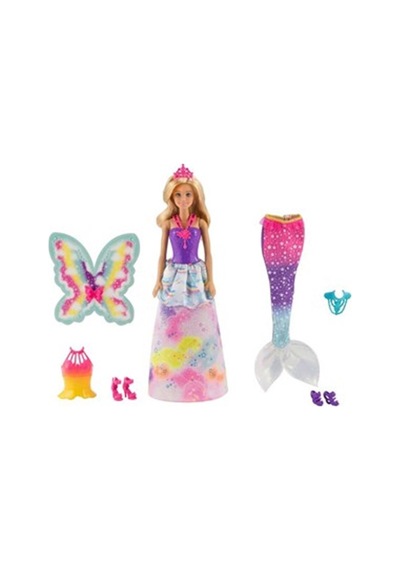 Barbie Dreamtopia Dönüşen Prenses Bebek Fmv91 / Fjd08
