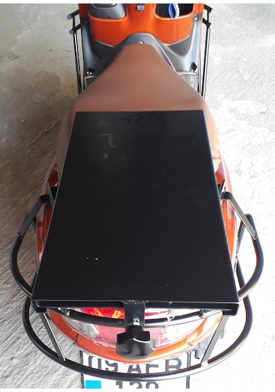 Tvs Jüpiter 125 Kızaklı Kurye Çanta Demiri