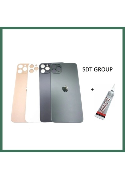 En-cag Apple Uyumlu iPhone 11 Pro Max Uyumlu Arka Batarya Pil Kapağı G Bss Çok Renkli