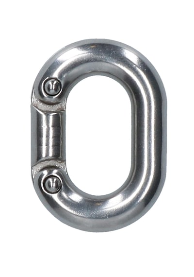2'li Zincir Ek Baklası. 10mm. Paslanmaz. 316 Krom
