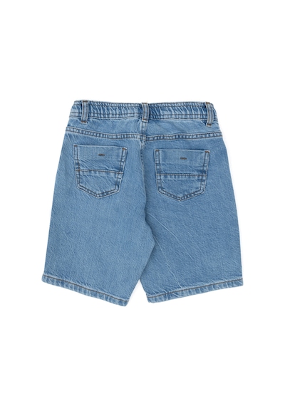 U.s. Polo Assn. Erkek Çocuk Mavi Şort Jean 50304249-dn0022 Mıd Blue