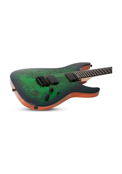 Schecter C-6 Pro Elektro Gitar (Aqua Burst)