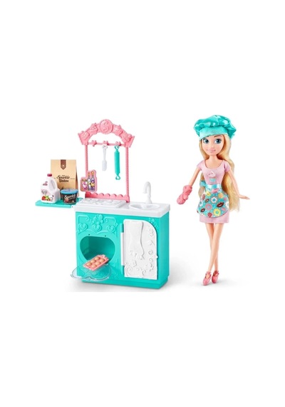Mey İthalat Sparkle Girlz Aşçı Bebek Ve Oyun Seti 27cm