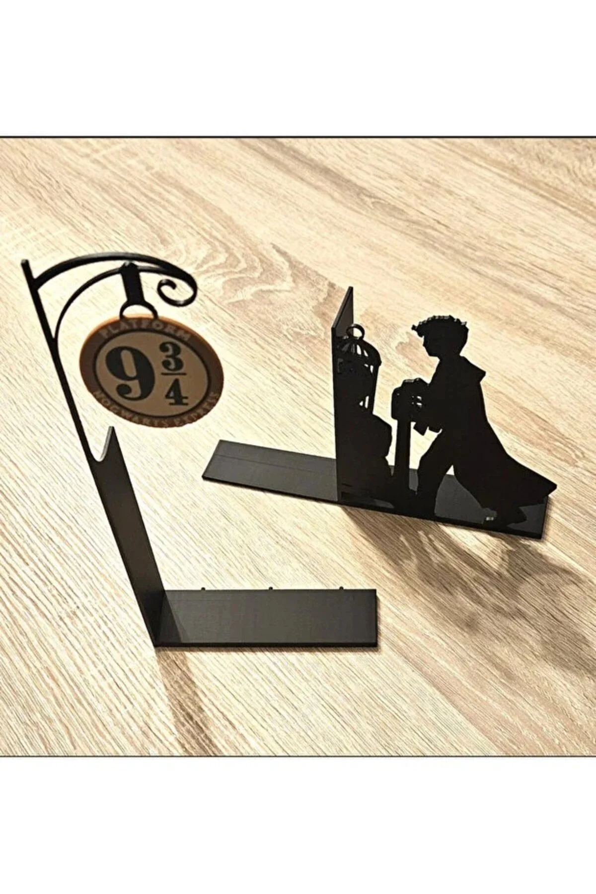 Esa Gaming Harry Potter Platform 9¾ Kitap Tutucu 3d Baskı Dekoratif Kitaplık Organizer Fantastik