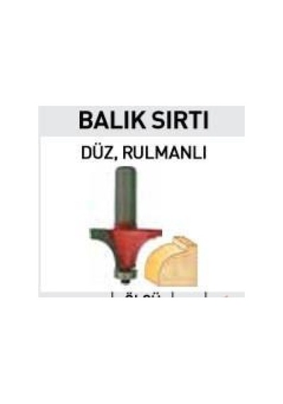 14451 Balıksırtı Freze Bıçağı 12 Mm R5