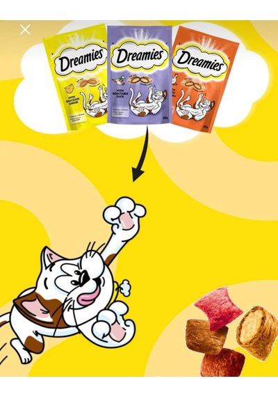 Mix Somon Balıklı Ve Peynirli Kedi Ödülü 60 Gr 2 Adet