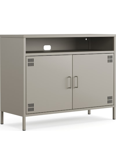 Pera Tv Ünitesi, Tv Dolabı,2 Kapaklı, Açık Raflı 100,50 X 40 X 79,50 Cm Ral 7039 Acıbadem Antrasit Pera Tv Ünitesi, Tv Dolabı,2 Kapaklı, Açık Raflı 100,50 X 40 X 79,50 Cm Ral 7039 Acıbadem Antrasit