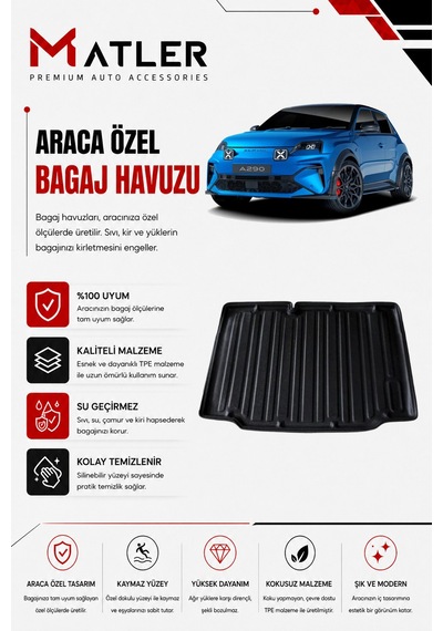 Alpine A290 2026 Model Bagaj Havuzu