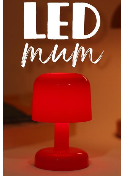 Led Mum İskandinav Tip Pil Dahil Dumansız Alev Ledli Yapay Dekoratif Mum Dekor Işığı Kırmızı Pt427 Kırmızı
