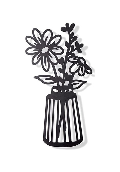 3pcs Metal Bitkiler Duvar Süs Modern Minimalist Sanat Duvar Asma Dekor Teras Balkonu Banyo Dekoru