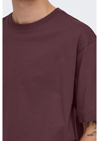 Only & Sons Onsfred % 100 Pamuk Relaxed Fit Bisiklet Yaka T Shirt Erkek T Shirt 22022532 Bordo Only & Sons Onsfred % 100 Pamuk Relaxed Fit Bisiklet Yaka T Shirt Erkek T Shirt 22022532 Bordo