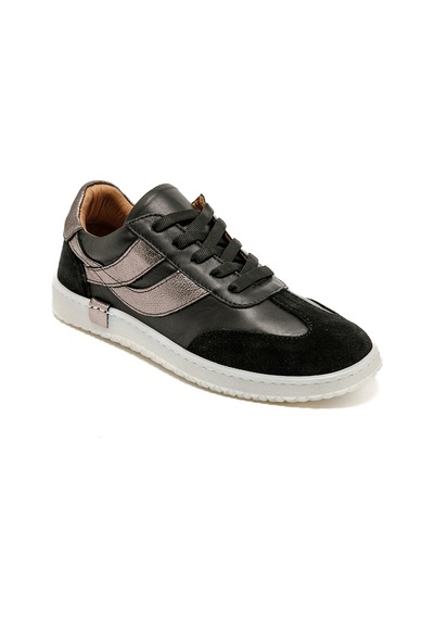 Sneaker Günlük Kadın Rc-25y-055-m2004 John May Siyah Süet-siyah Cilt-siyah Rugan Siyah Süet-siyah Cilt-siyah Rugan Siyah