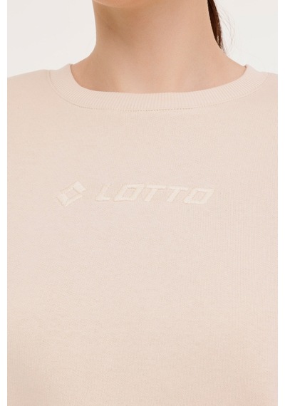 Lotto W-leblanc C Neck Swt 4pr Bej Kadın Sweatshirt 000000000101925209 Bej