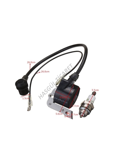 Hsgl Husqvarna Motorlu Testere 51 55 61 Ateşleme Bobini Buji S N11.988