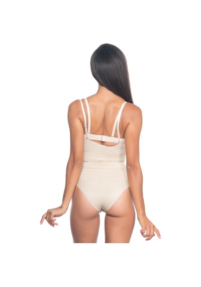 Emay Dikişsiz Göğsü Açık Slip Korse Askılı Toparlayıcı 2073
