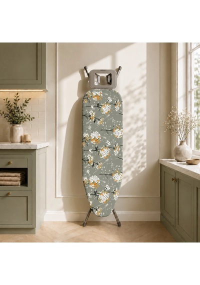 Pionny Keçeli Ütü Masası Kılıfı - 55x140 Cm - Akasya Çok Renkli